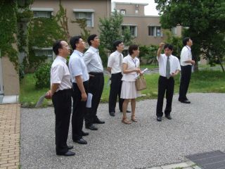 中国江蘇省太倉市代表団が本学を訪問