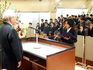 2009年度鳥取環境大学入学式