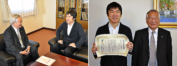平成２２年度優秀学生顕彰（日本学生支援機構）表彰式