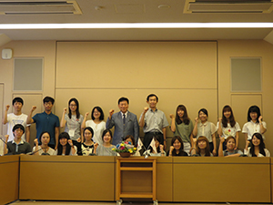 韓国・清州大学との学生交流事業を実施しました
