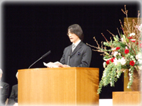 ２００６年度 鳥取環境大学・大学院学位授与式6
