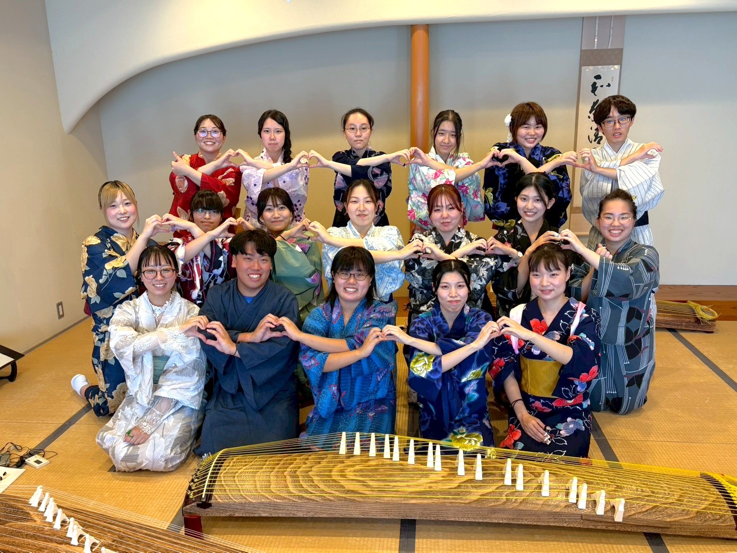 環謝祭での記念写真