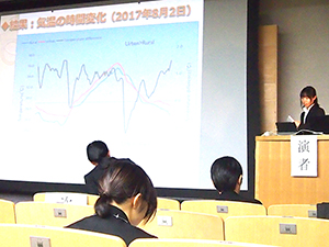 講演の様子(辻あゆみさん)