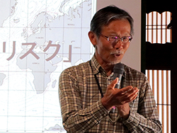 趣旨説明をされる田中 克氏