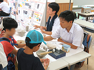 鳴砂の研究（鳥取東高校）