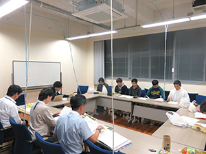 意見交換のようす