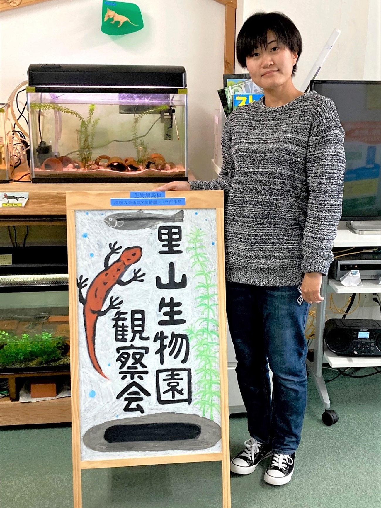 美術部制作 イベント用看板