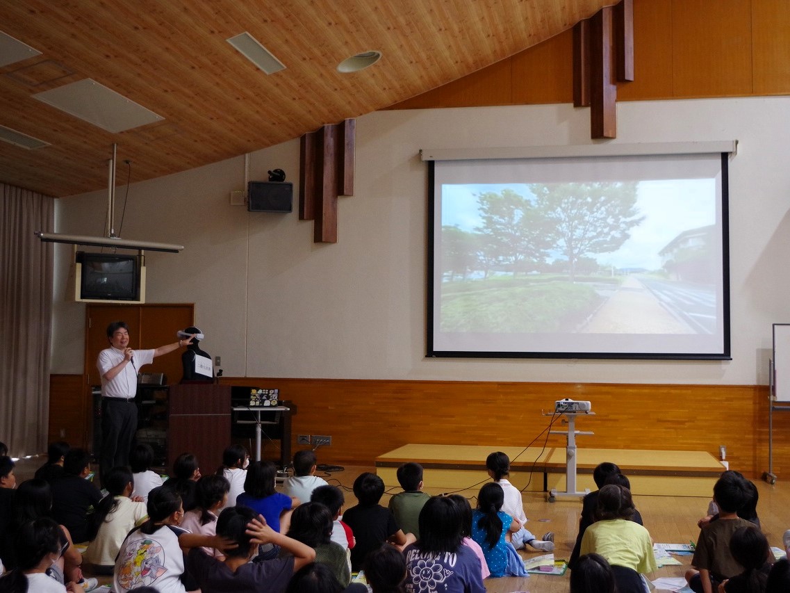 VRで見る大学の様子