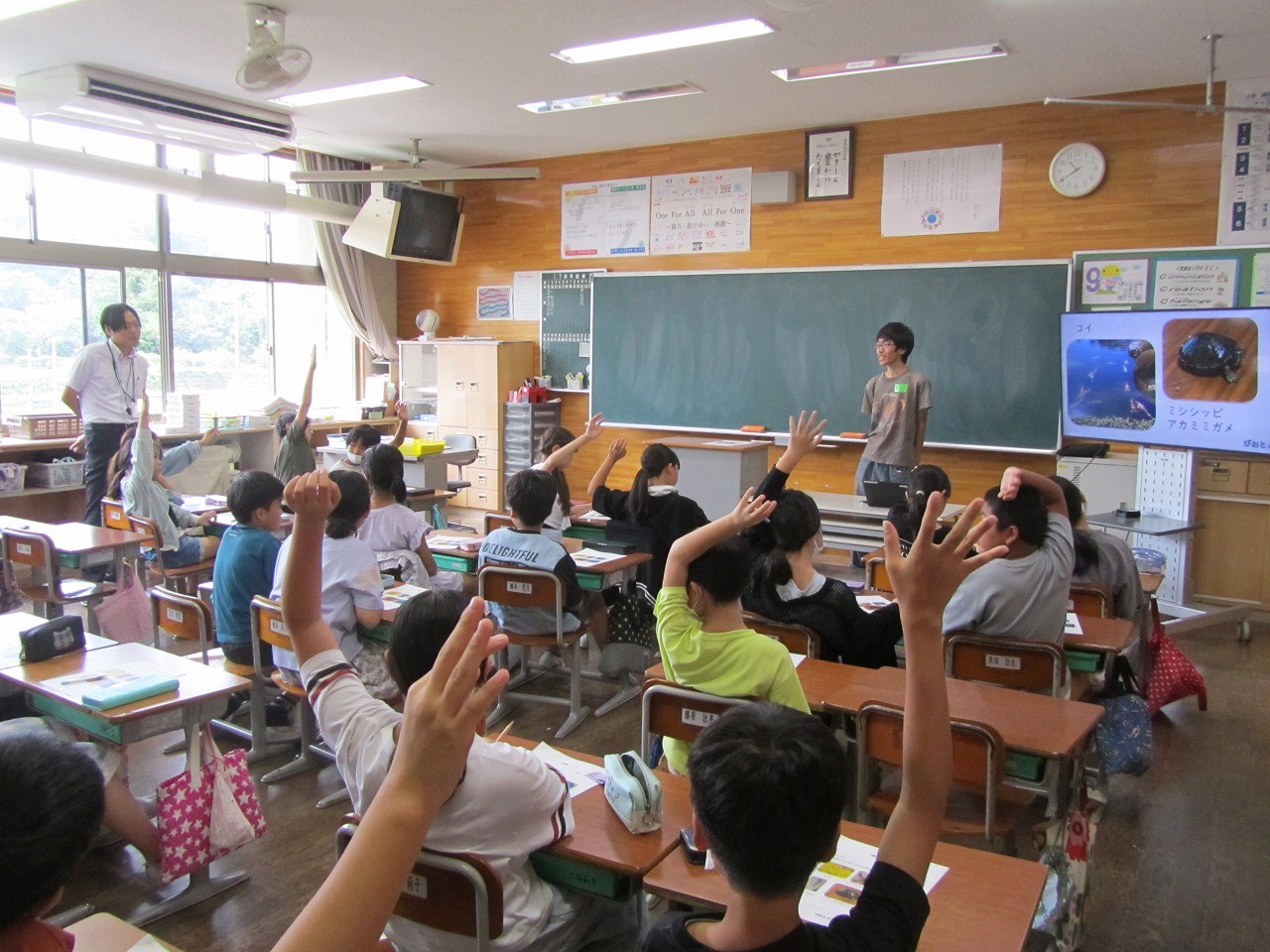 授業の様子①