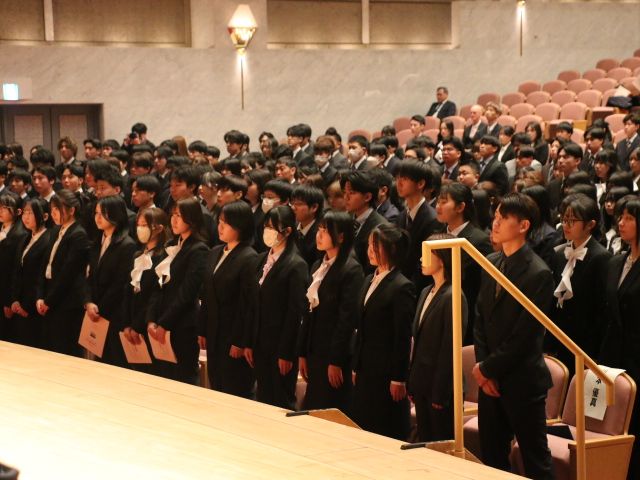 新入生の皆さん