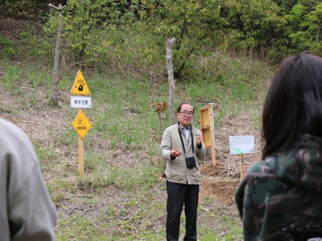 経緯や想いを話す橋谷田氏
