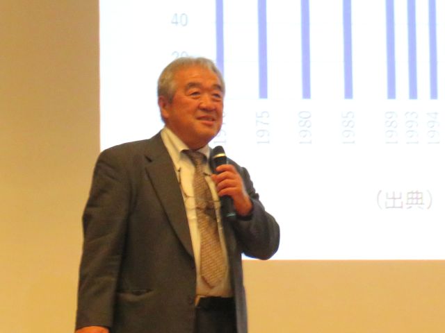 基調講演を行う久田　健一郎氏